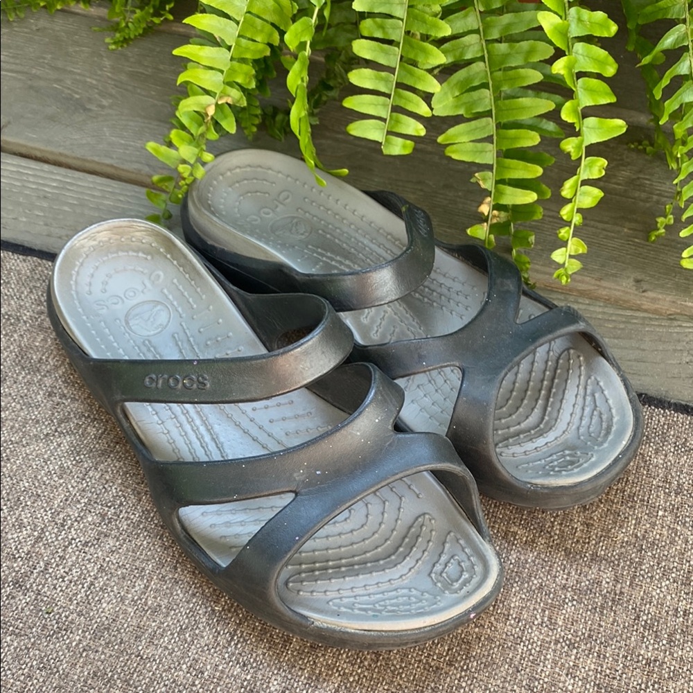 CROCS kadee 11 strap slide sandal